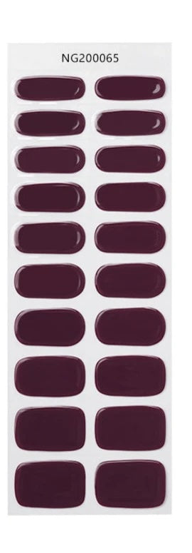 Ongles en gel semi-polymérisé | Aubergine - NG200065