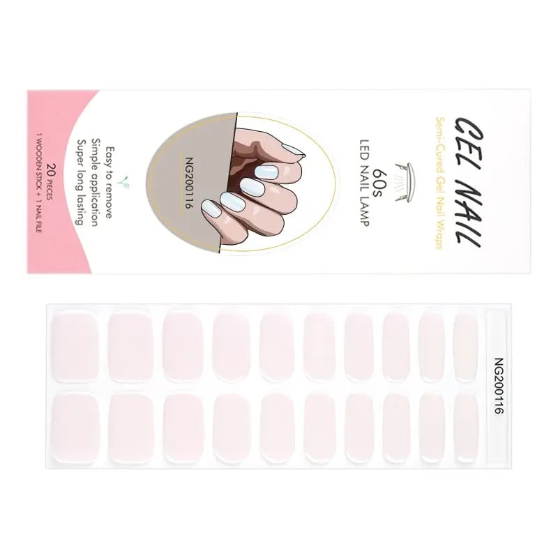 Ongles en gel semi-polymérisé | Lightning Pearl Aurora Chrome - NG200116