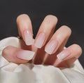 Ongles en gel semi-polymérisé | rose clair ombré - NG200142